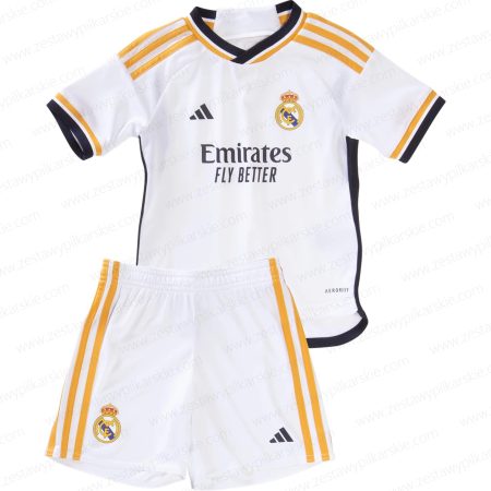 Real Madrid Koszulka Podstawowa Zestaw piłkarski dla dzieci 23/24