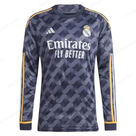 Real Madrid Koszulka Wyjazdowa Long Sleeve Koszulka piłkarska 23/24